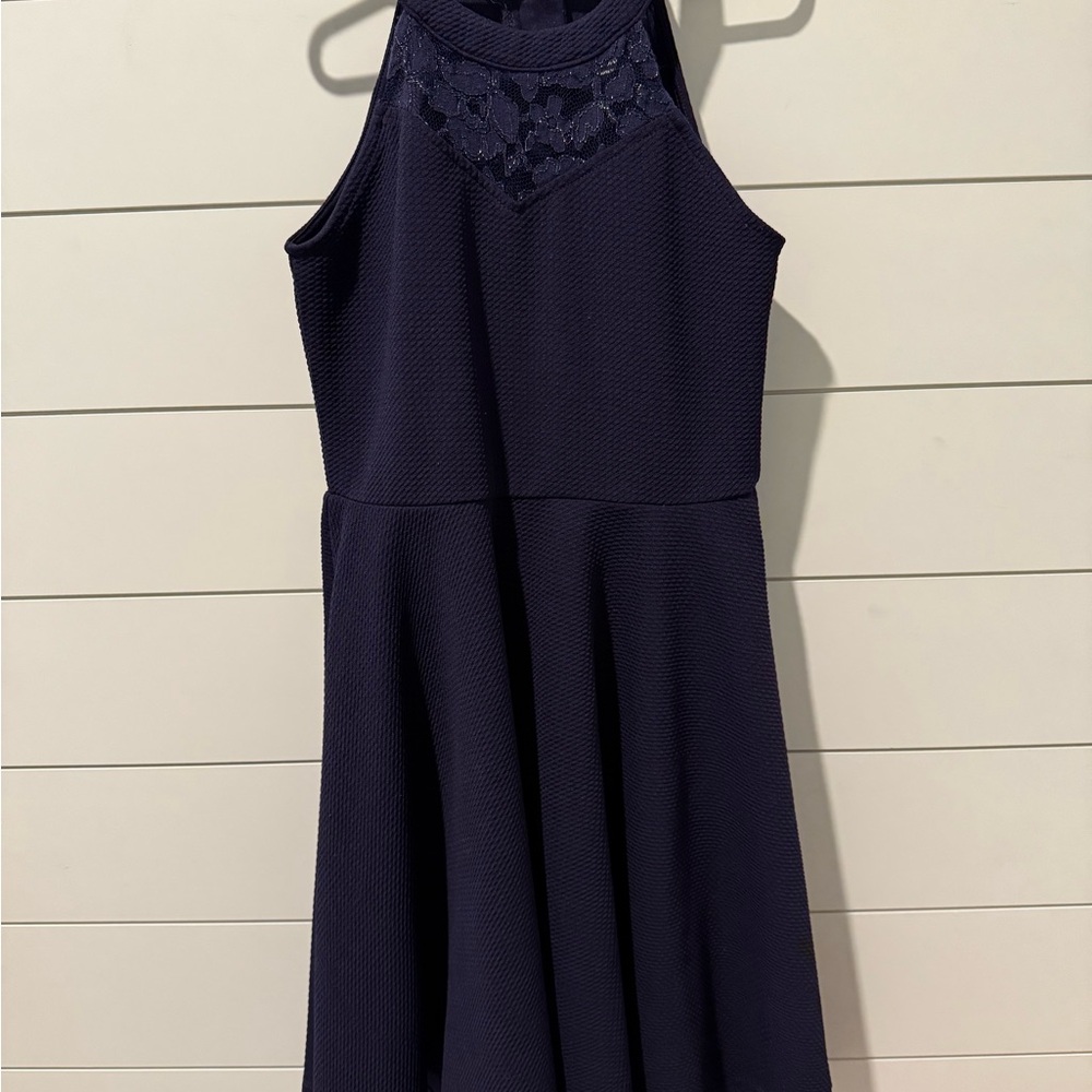 Justice Elegant Navy Blue Kids Dress Girls‎ S